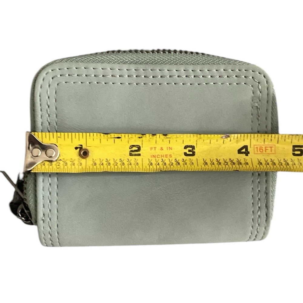 Mini Universal Thread Mint Green Wallet - image 7